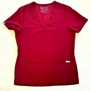 FIGS Casma Three Pocket Scrub Top size small